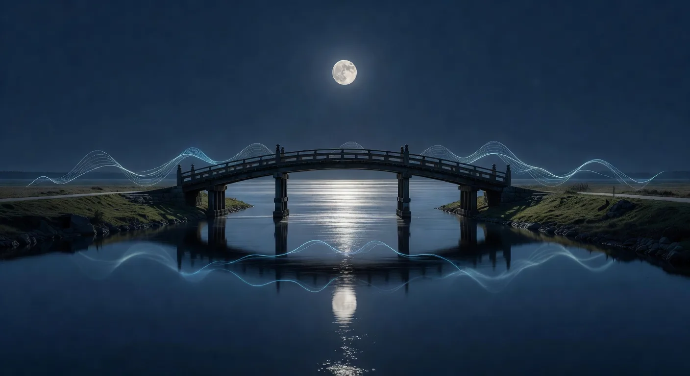 橋の月